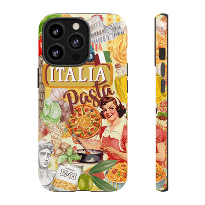 Italian Cuisine Collage Tough Phone Case