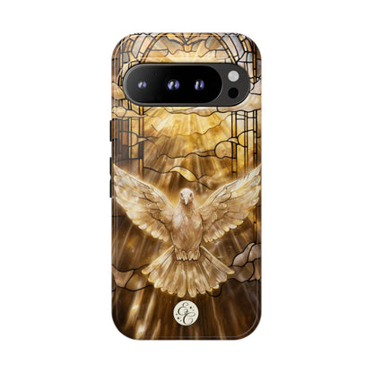 Holy Spirit Stained Glass Tough Phone Case