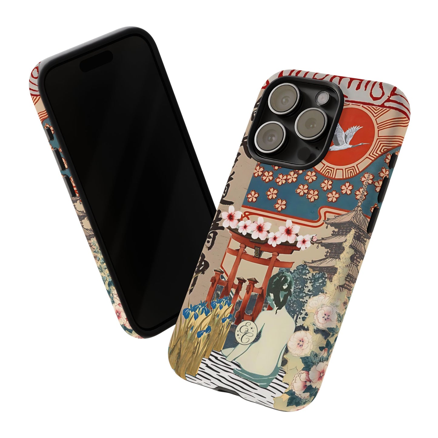 Japanese Style Art Tough Phone Case