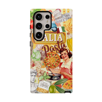 Italian Cuisine Collage Tough Phone Case