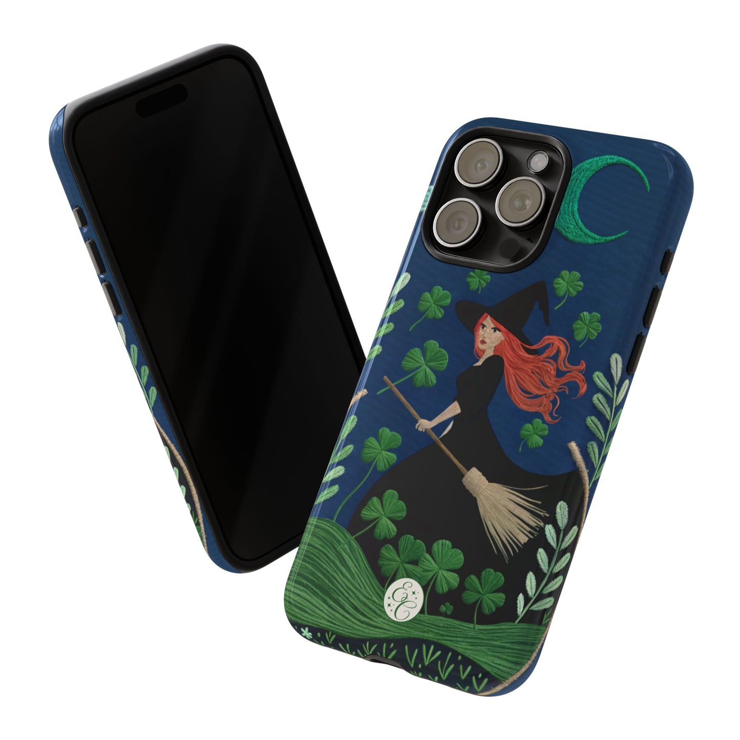 Irish Witch’s Moonlit Stroll Tough Phone Case