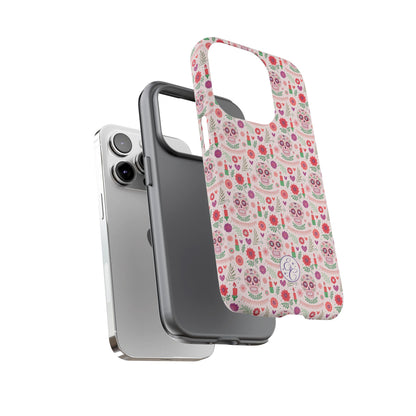 Pink Boho Día de los Muertos Phone Case