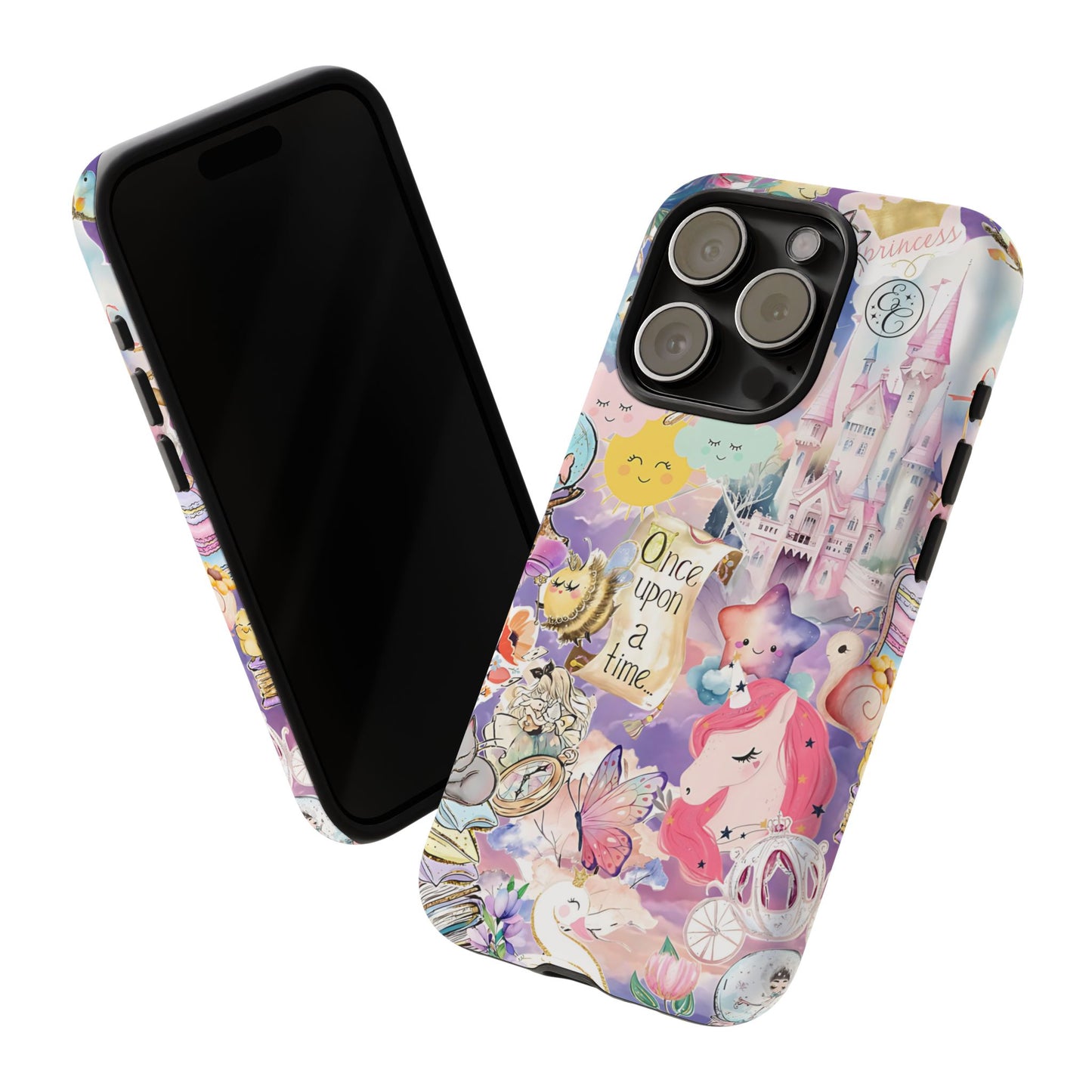 Whimsical Fairytale Collage Tough Phone Case