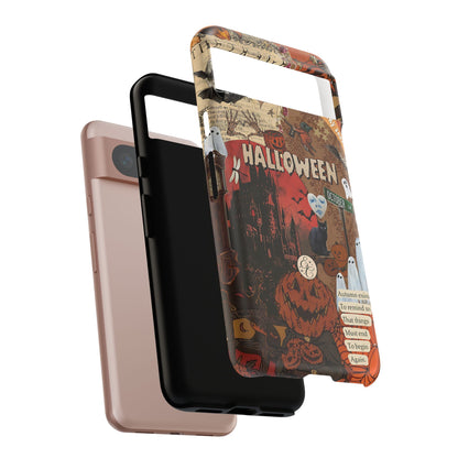 Spooky Season Vintage Collage Phone Case
