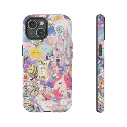 Whimsical Fairytale Collage Tough Phone Case