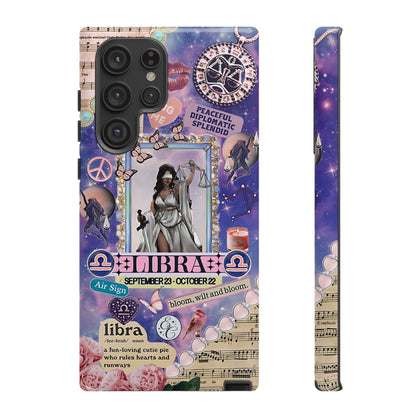 Libra Zodiac Star Sign Tough Phone Case