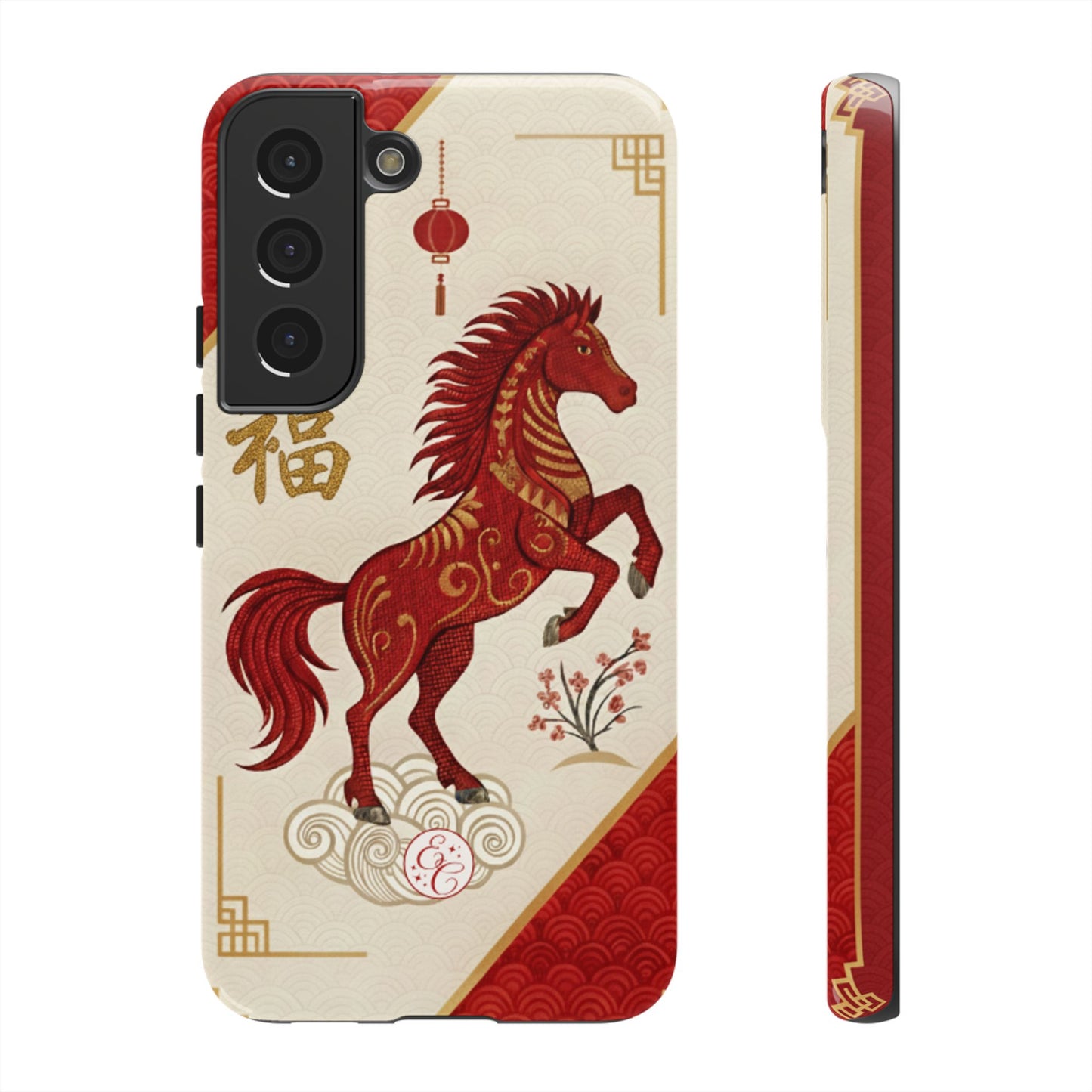 Chinese Zodiac Horse Tough Phone Case