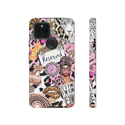 Leopard Wild Glamour Tough Phone Case