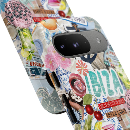 Ibiza Summer Vibes Collage Tough Phone Case