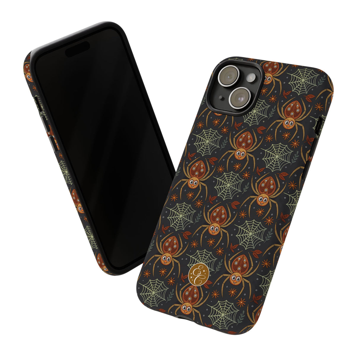 Enchanted Spider Pattern Halloween Phone Case