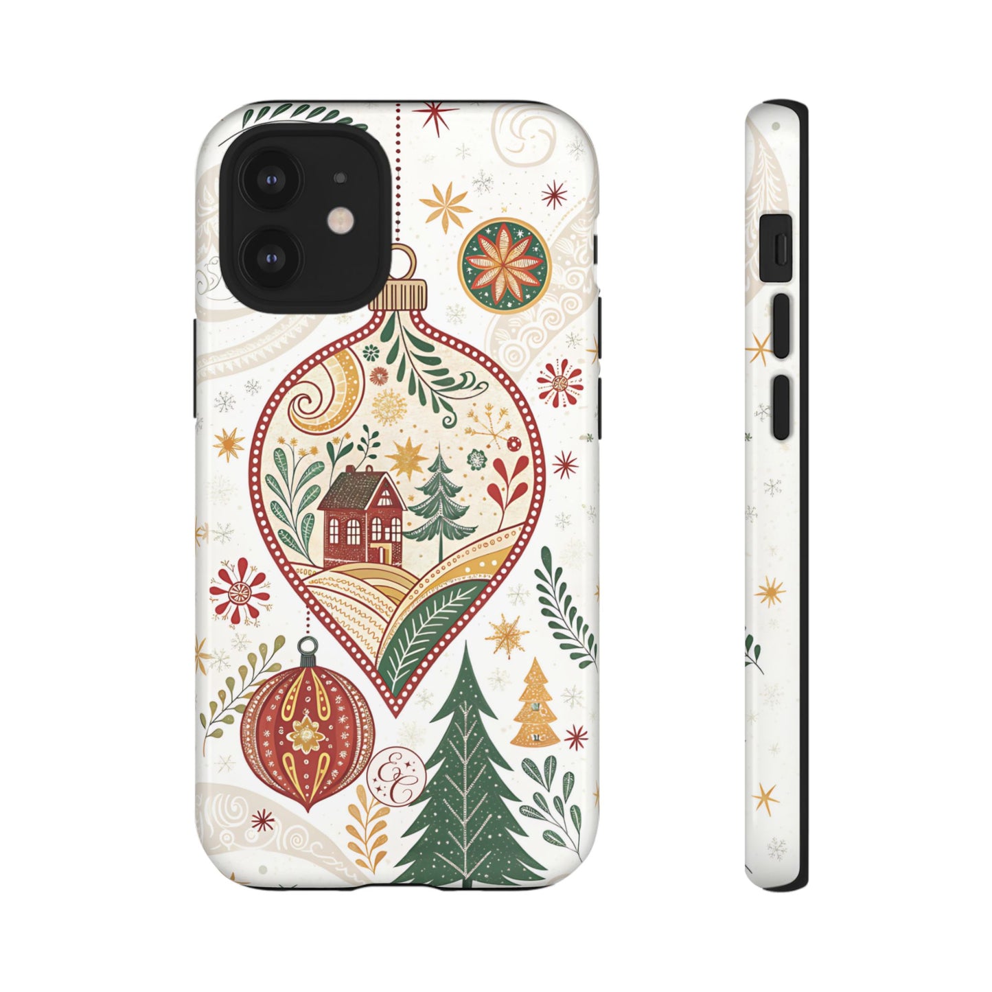 Cozy Christmas Ornament Tough Phone Case