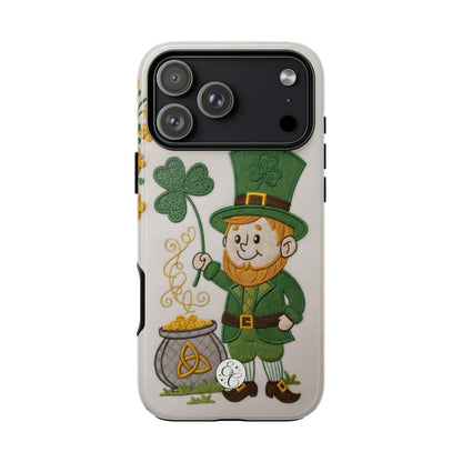 Cute Leprechaun Tough Phone Case