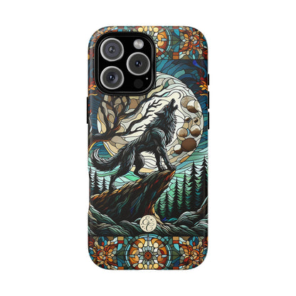 Howling Wolf Tough Phone Case