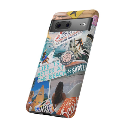 Surfer Girl Lifestyle Tough Phone Case