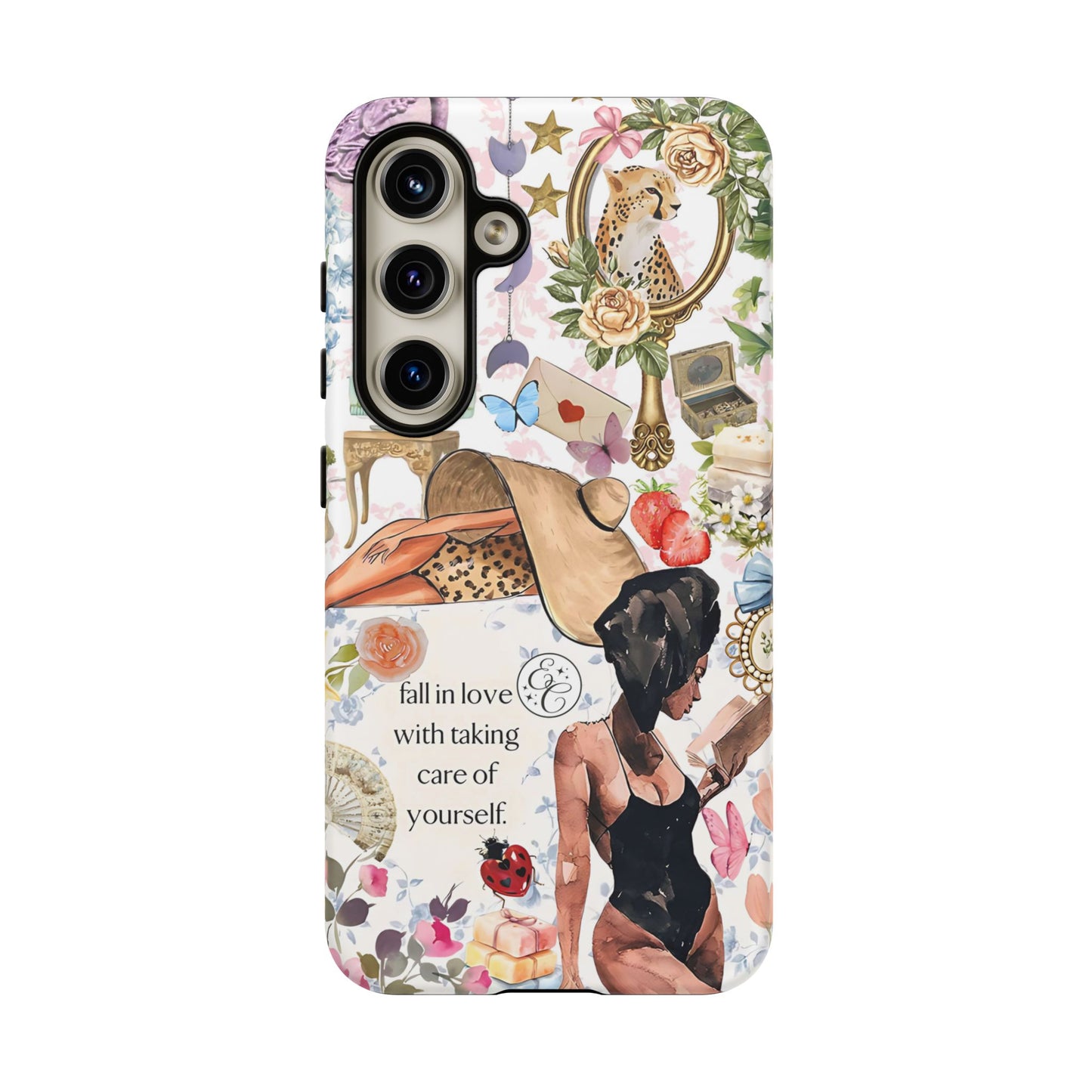 Aesthetic Coquette Collage Tough Phone Case