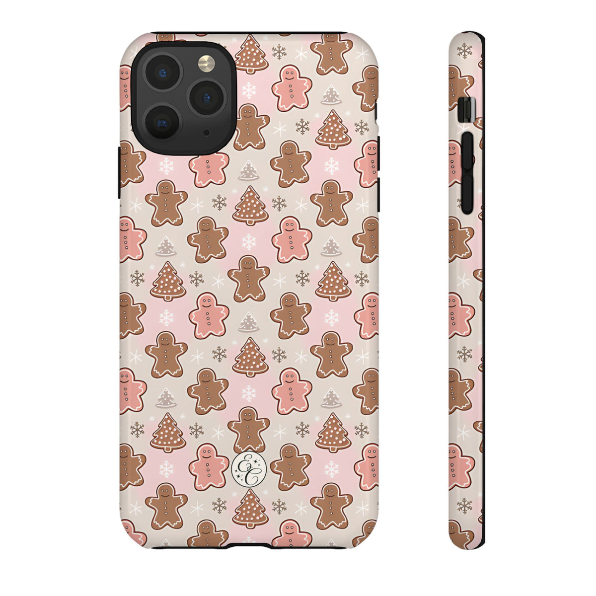 Gingerbread Men & Xmas Tree Pattern Phone Case