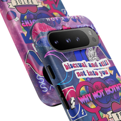 Bisexual Pop Art Tough Phone Case