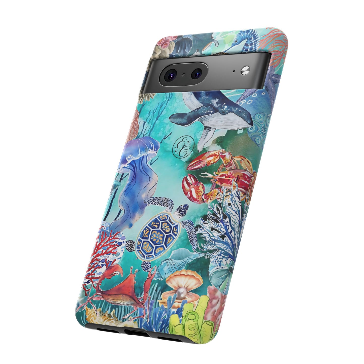 Ocean Wonders Collage Tough Phone Case