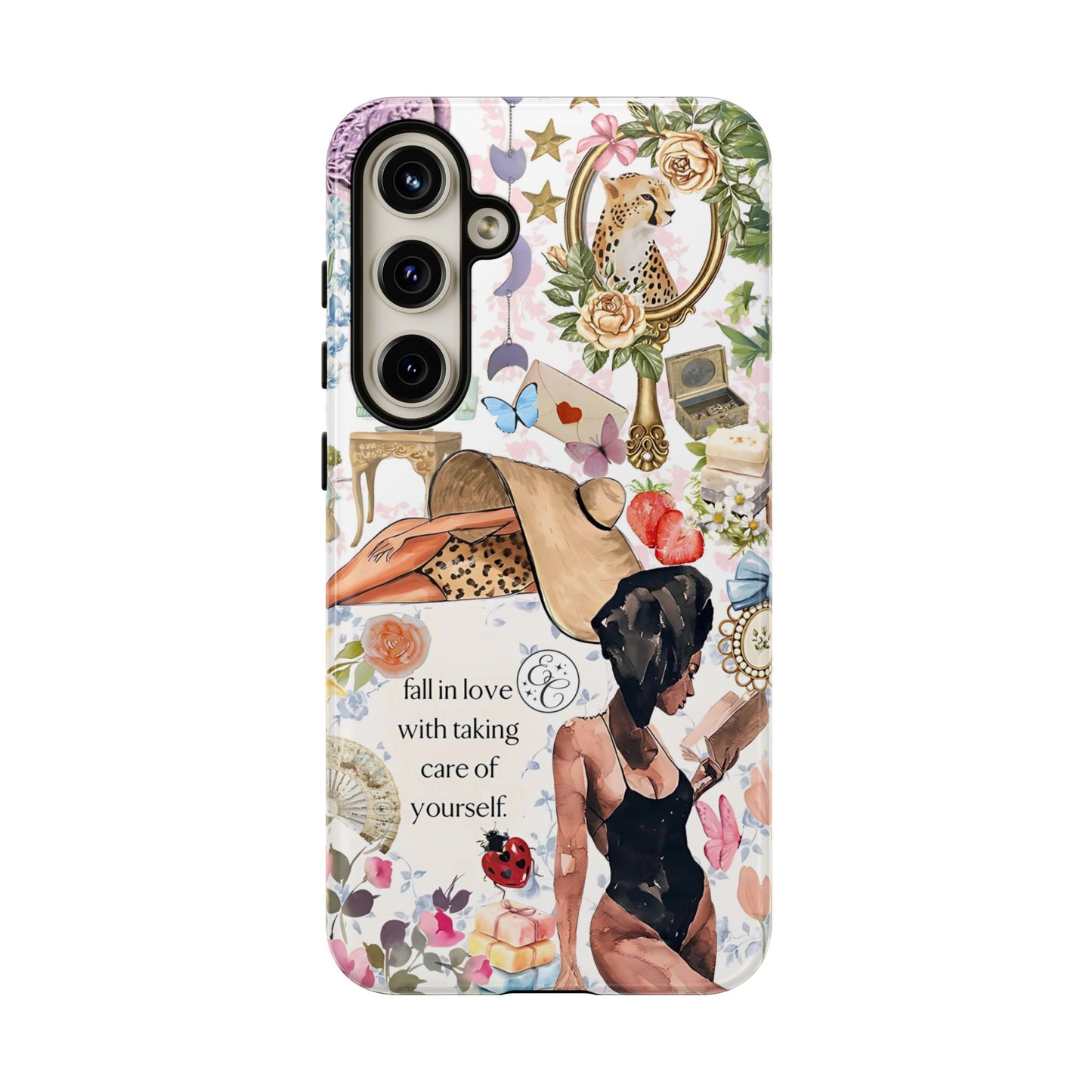 Aesthetic Coquette Collage Tough Phone Case