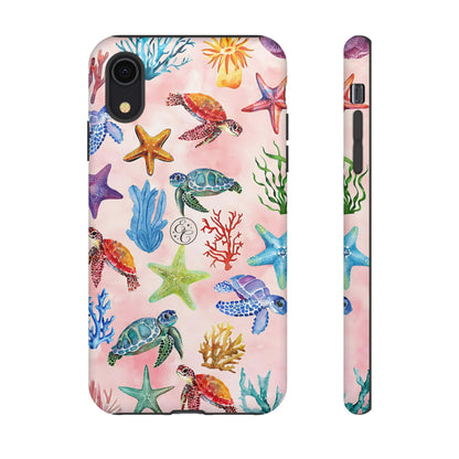 Colorful Marine Life Tough Phone Case