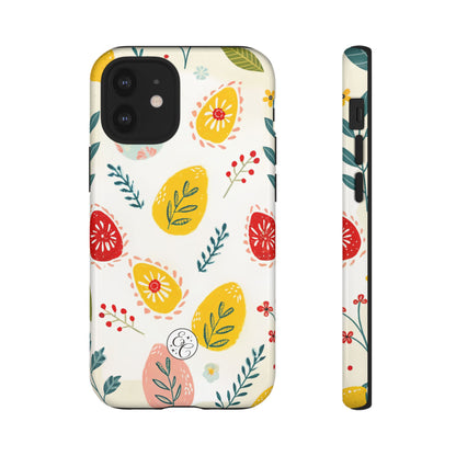 Colorful Easter Egg Pattern Tough Phone Case