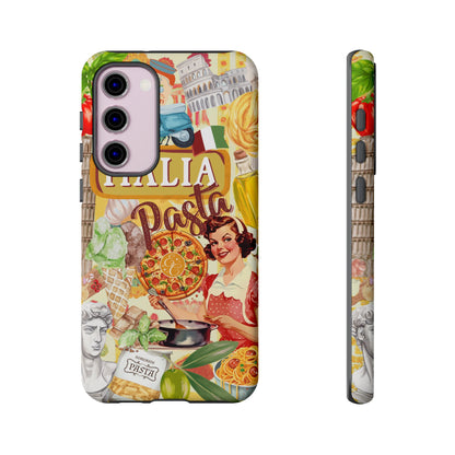 Italian Cuisine Collage Tough Phone Case