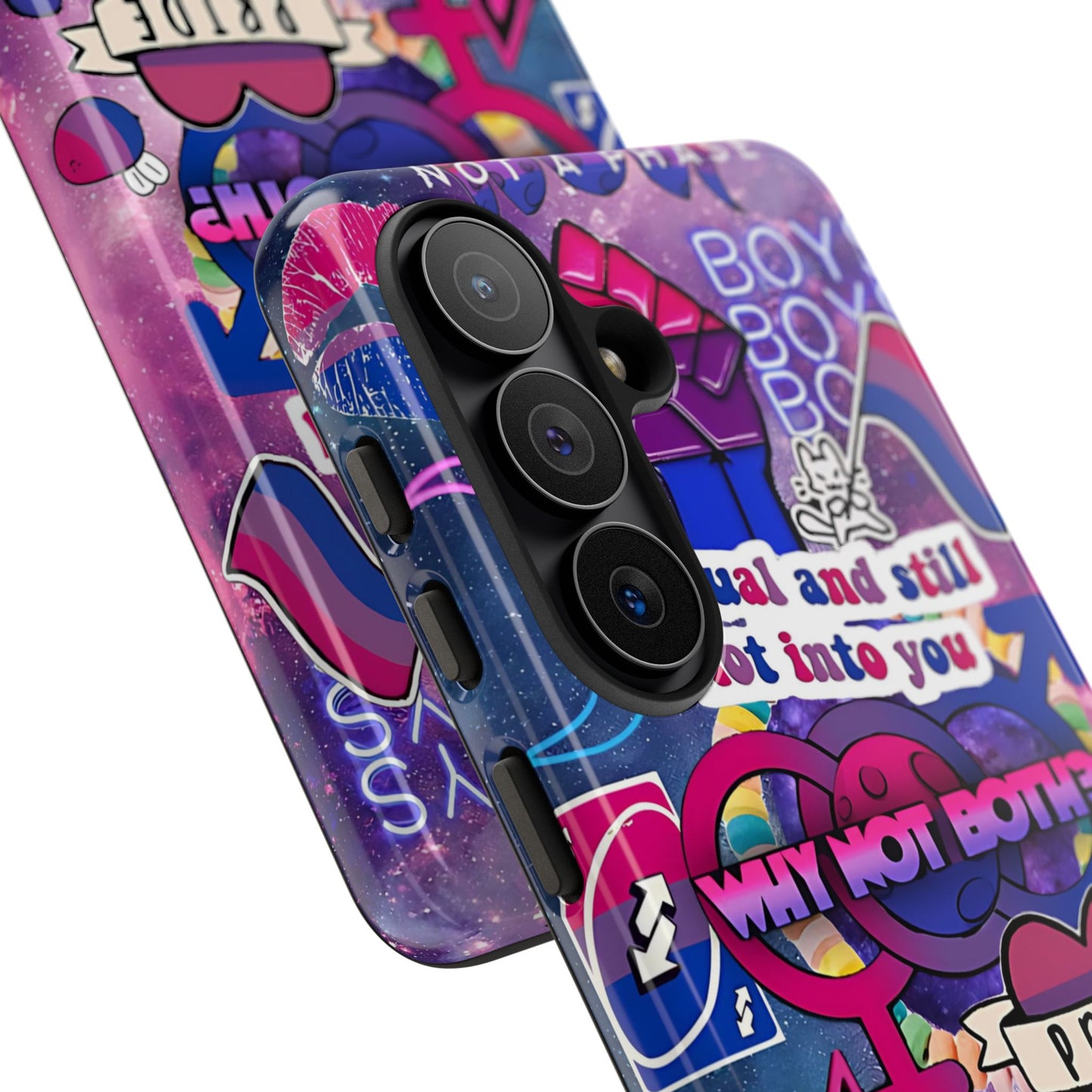 Bisexual Pop Art Tough Phone Case