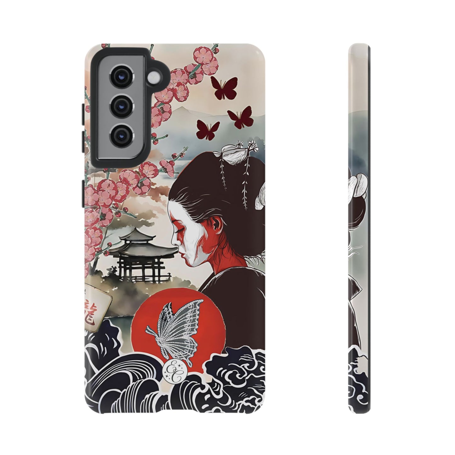 Japanese Geisha Tough Phone Case