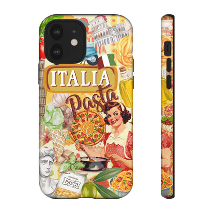 Italian Cuisine Collage Tough Phone Case