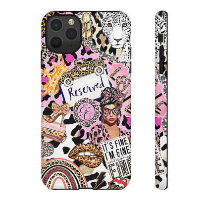 Leopard Wild Glamour Tough Phone Case