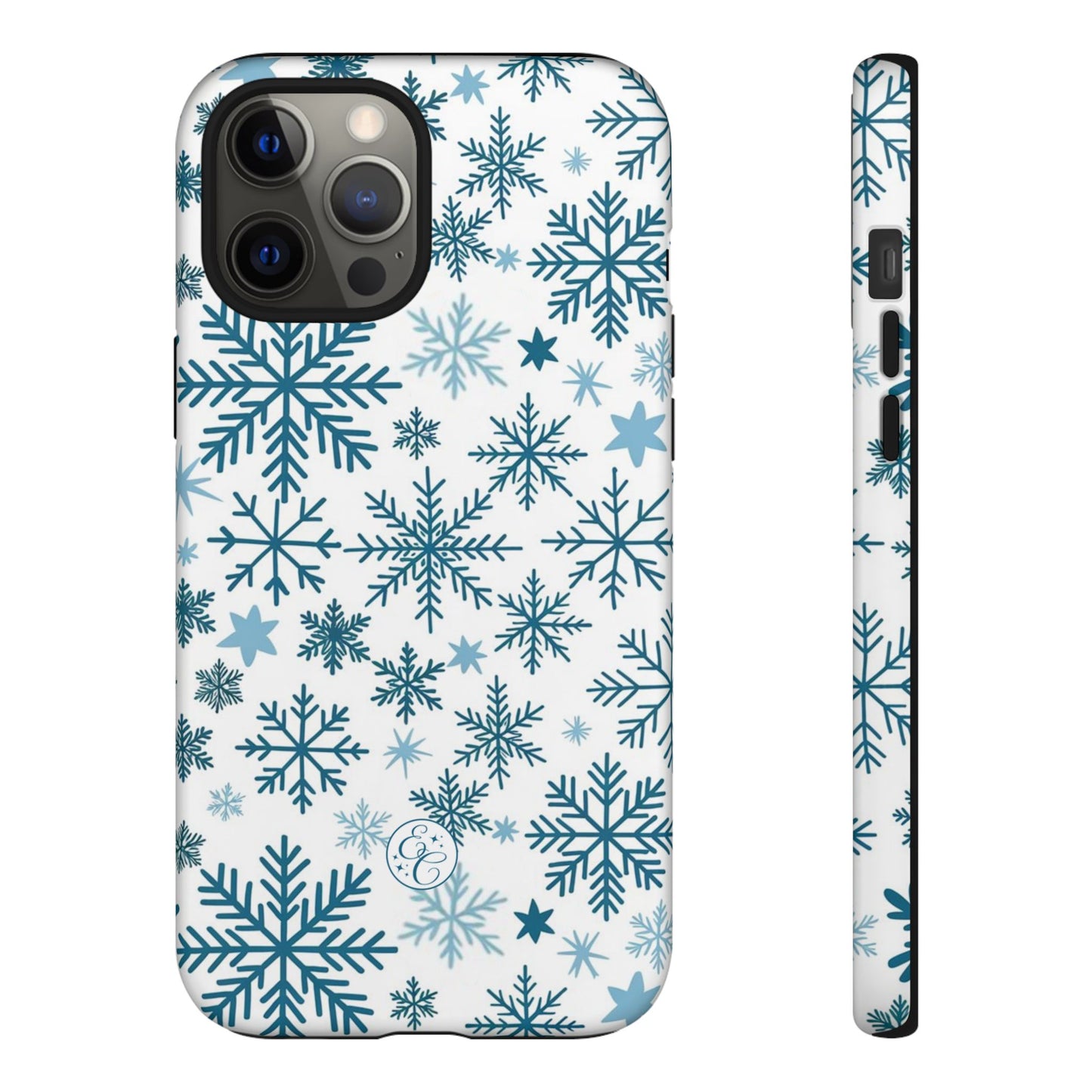 Winter Snowflakes Pattern Tough Phone Case