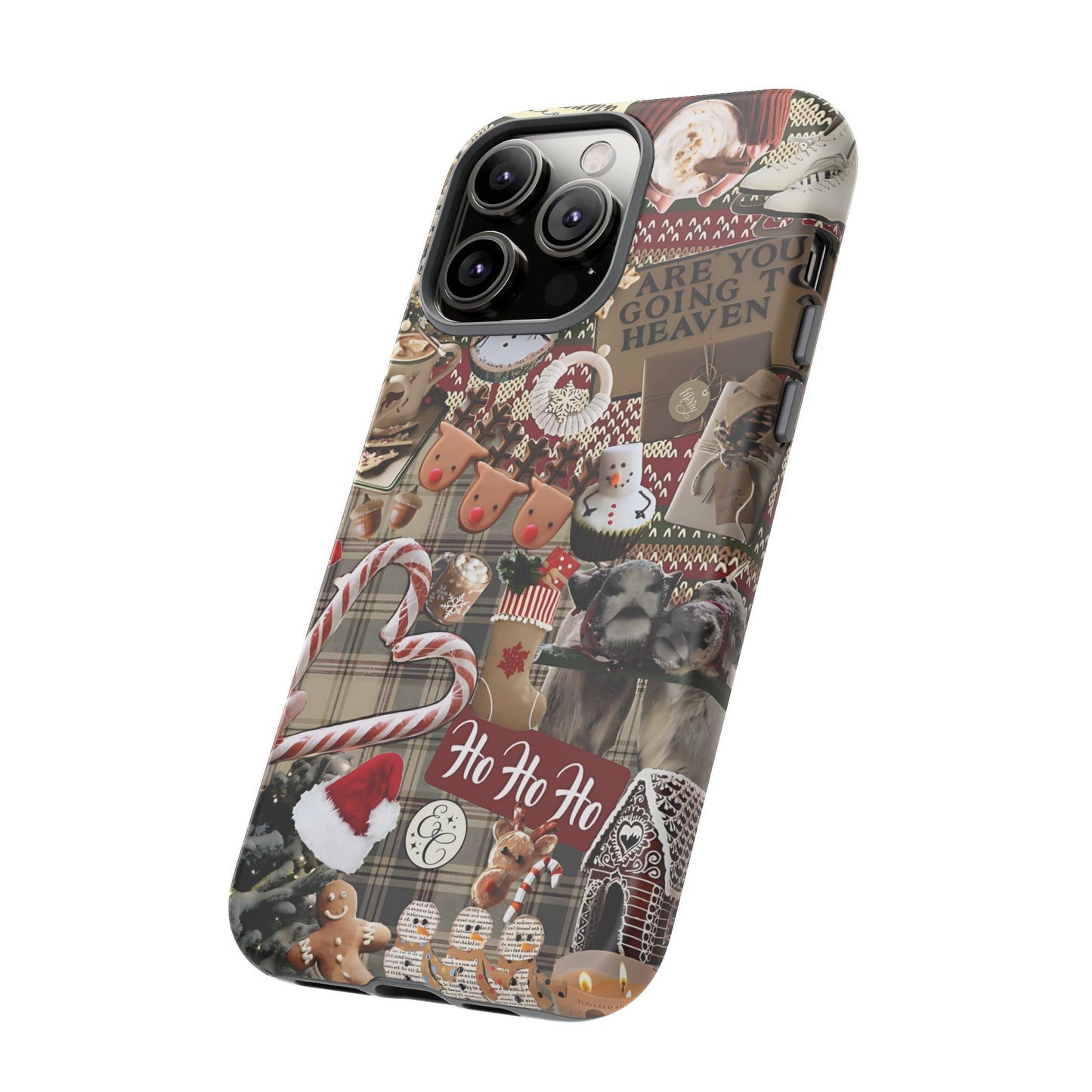 Christmas Festive Collage Tough Phone Case