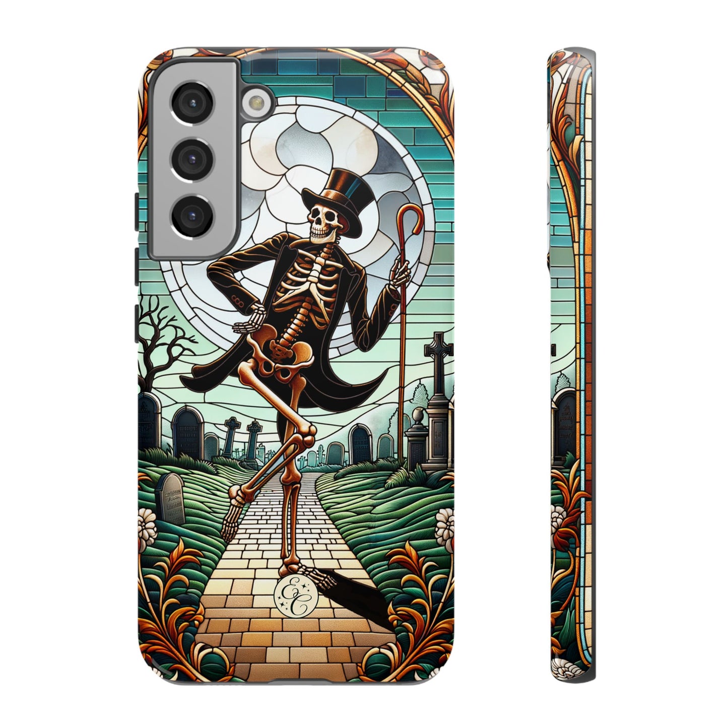 Dancing Skeleton Tough Phone Case