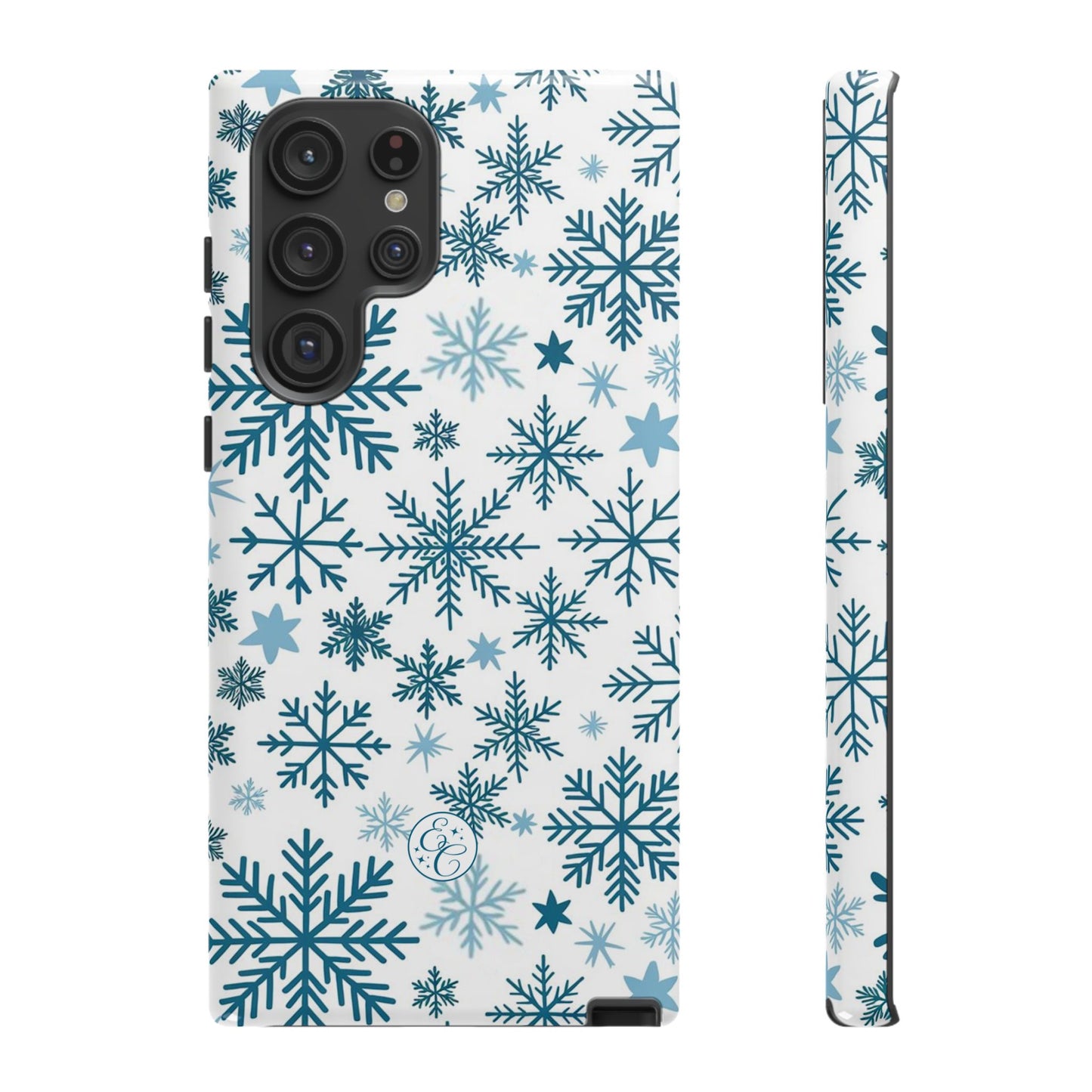 Winter Snowflakes Pattern Tough Phone Case