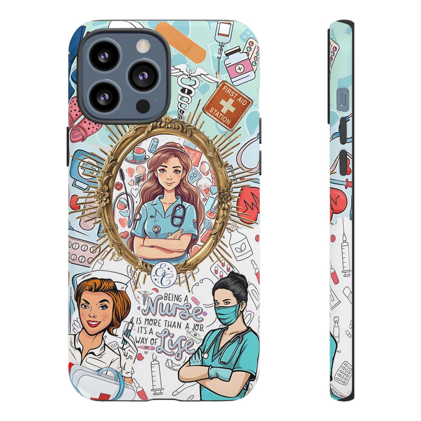 Nurse Art Tough Phone Case