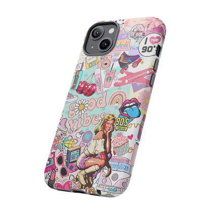 90s Nostalgia Collage Tough Phone Case