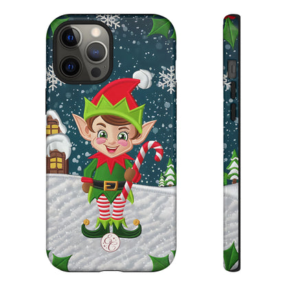 Christmas Naughty Elf Tough Phone Case