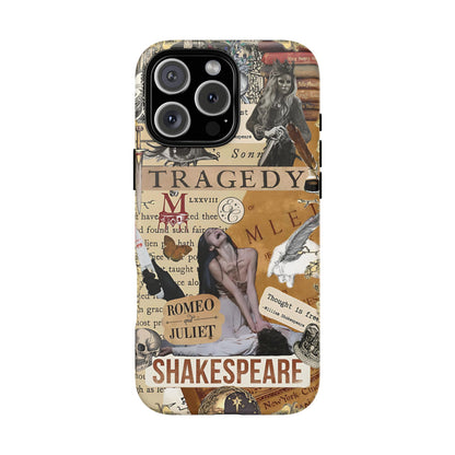 Shakespeare Tragedy Collage Tough Phone Case