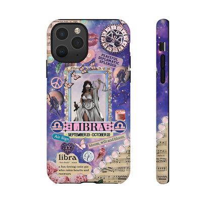 Libra Zodiac Star Sign Tough Phone Case