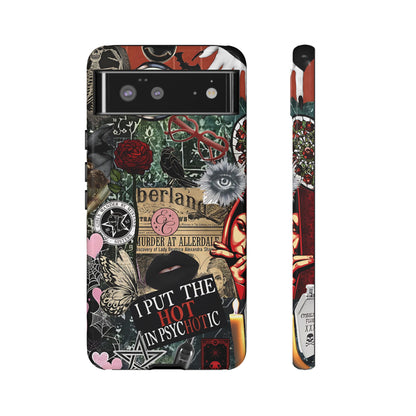 Gothic Collage Tough Phone Case