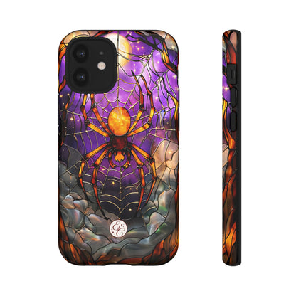 Stained Glass Spider Tough Phone Case