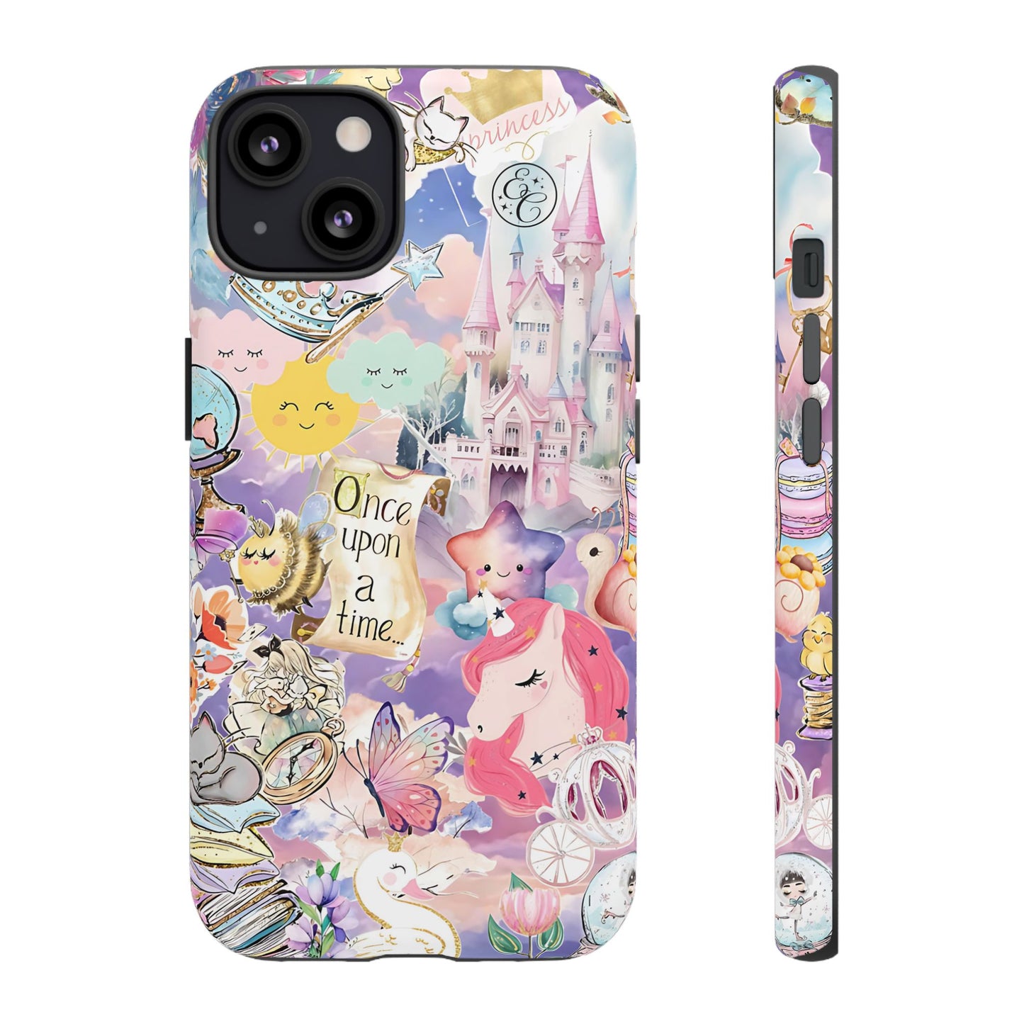 Whimsical Fairytale Collage Tough Phone Case