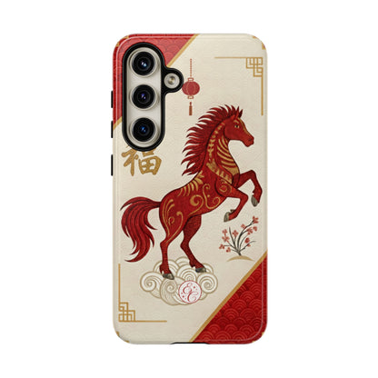 Chinese Zodiac Horse Tough Phone Case