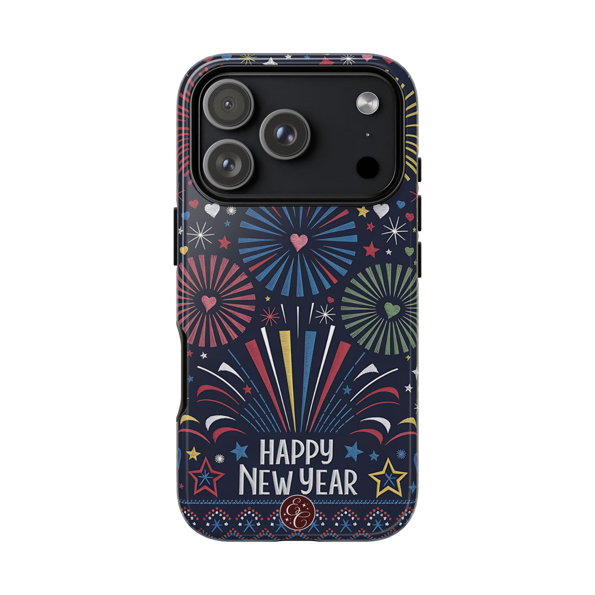 Happy New Year Fireworks Phone Case