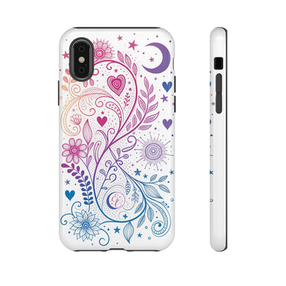 Subtel Bisexual Boho Doodle Tough Phone Case
