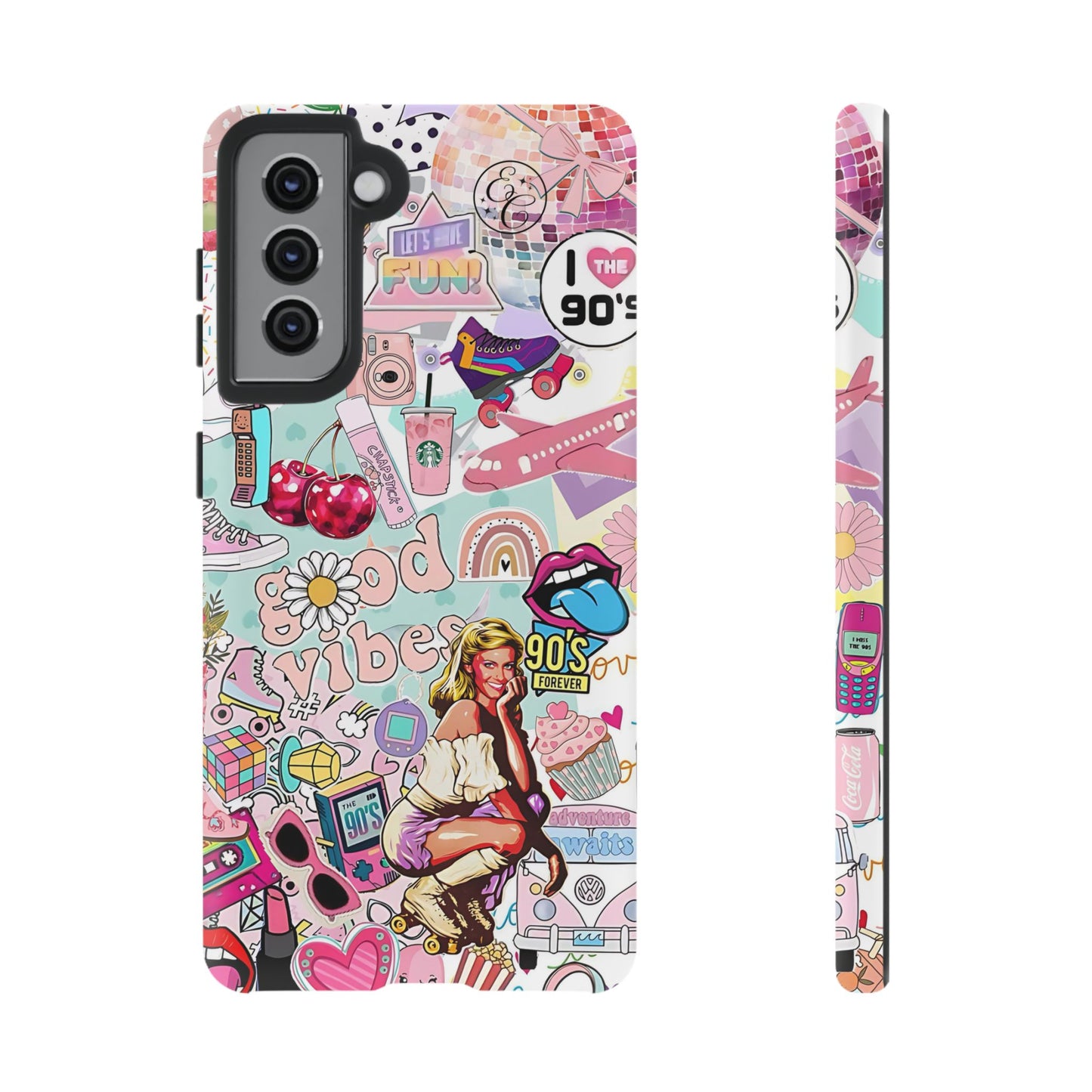 90s Nostalgia Collage Tough Phone Case