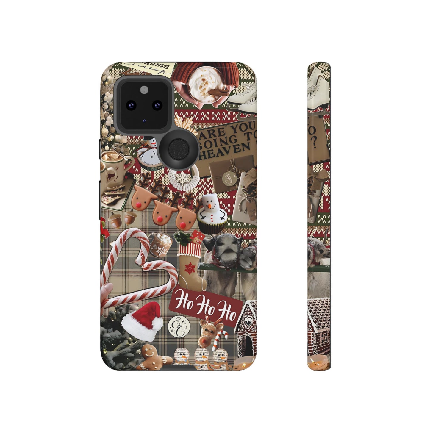 Christmas Festive Collage Tough Phone Case