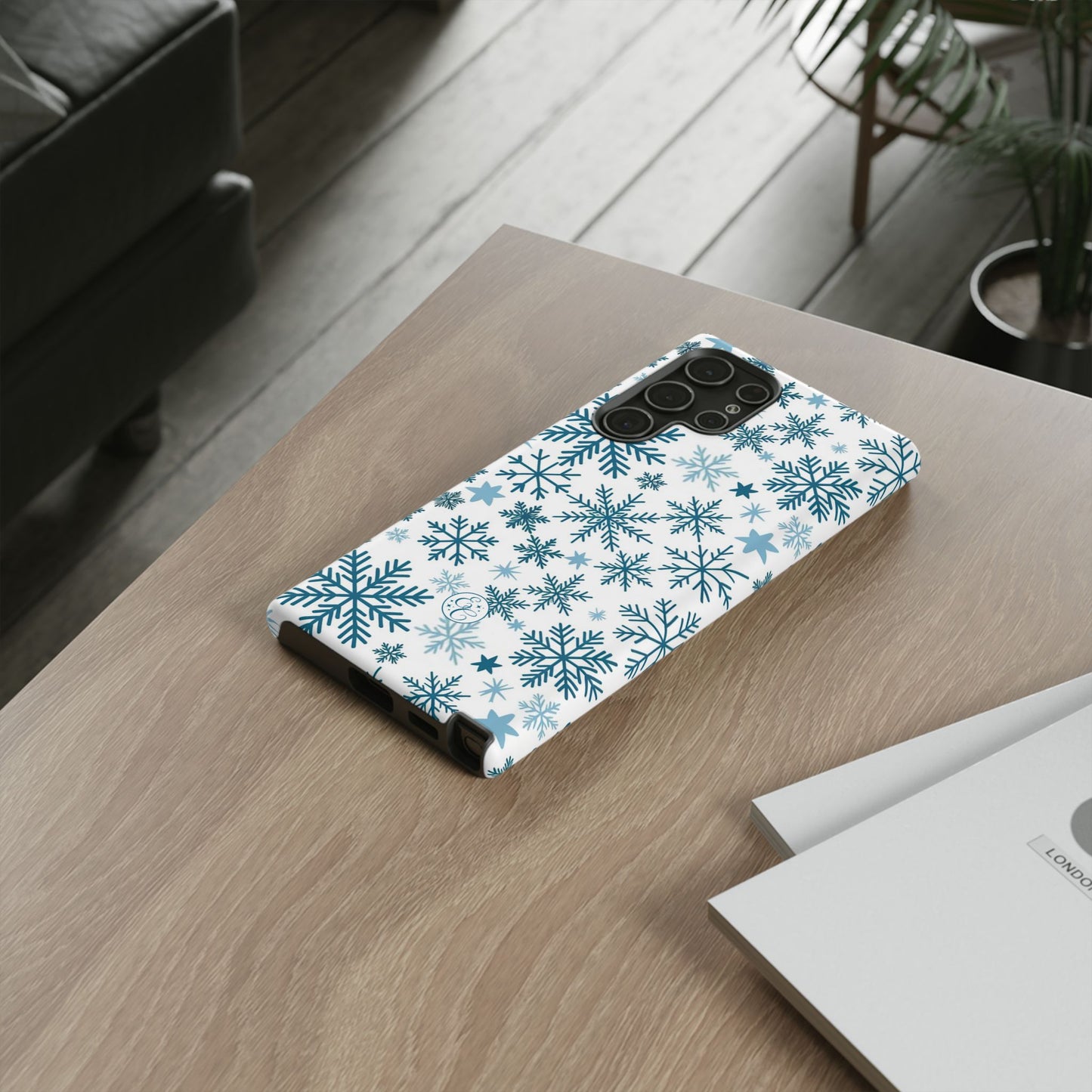 Winter Snowflakes Pattern Tough Phone Case