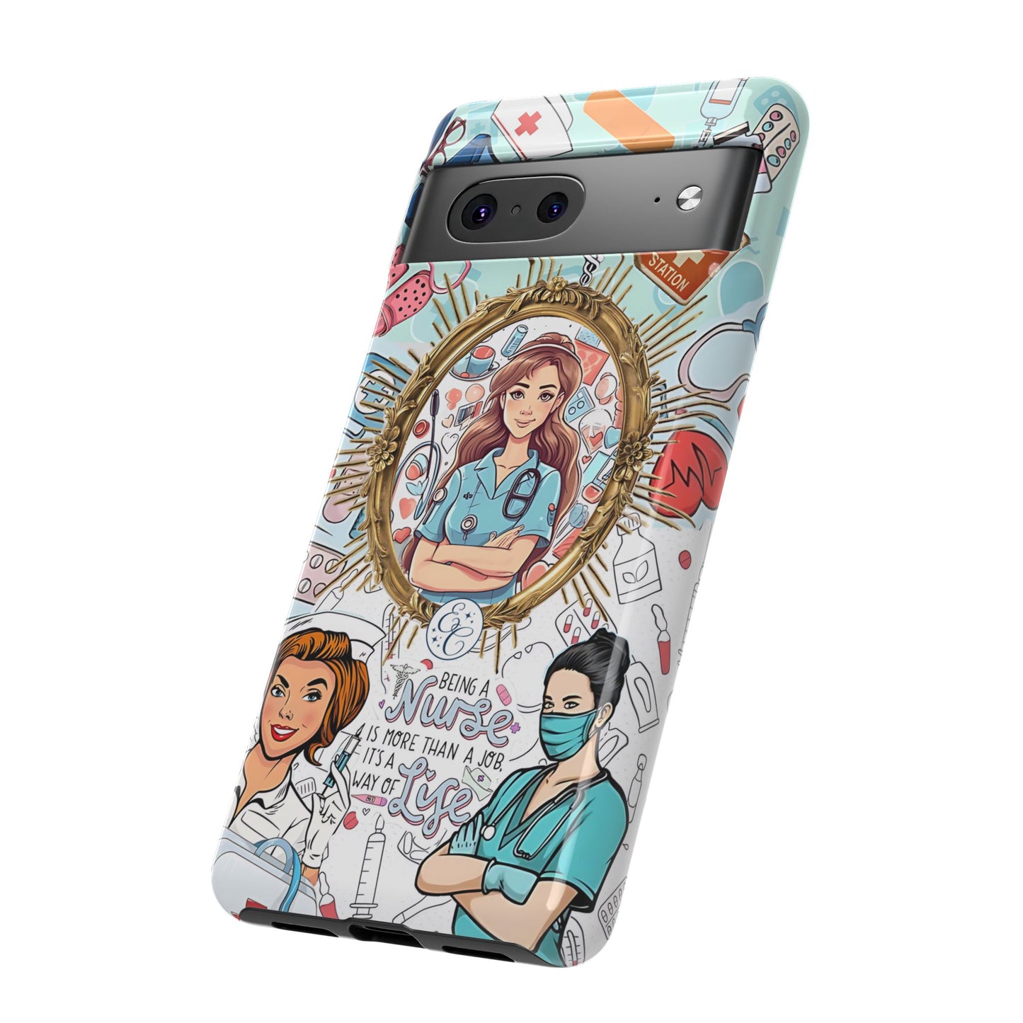 Nurse Art Tough Phone Case