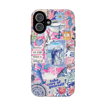 Coquette Summer Time Collage Tough Phone Case